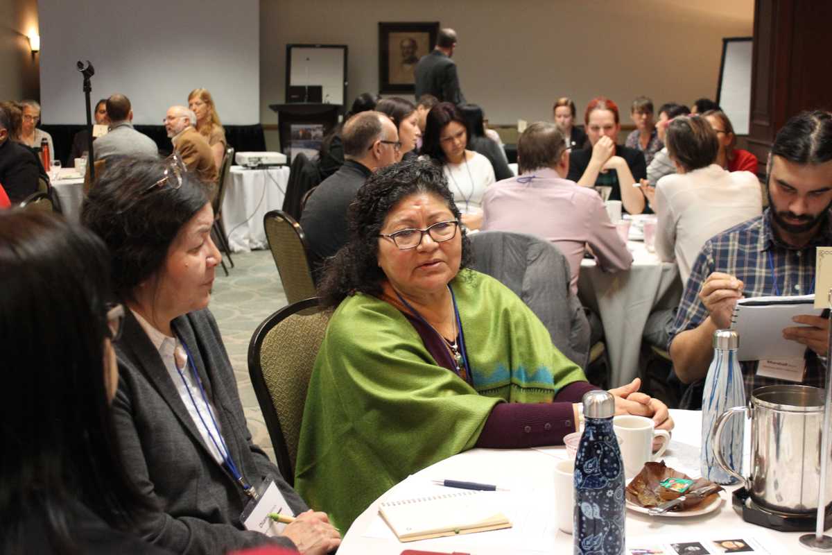 Participants at the Community-based Water Monitoring Roundtable.